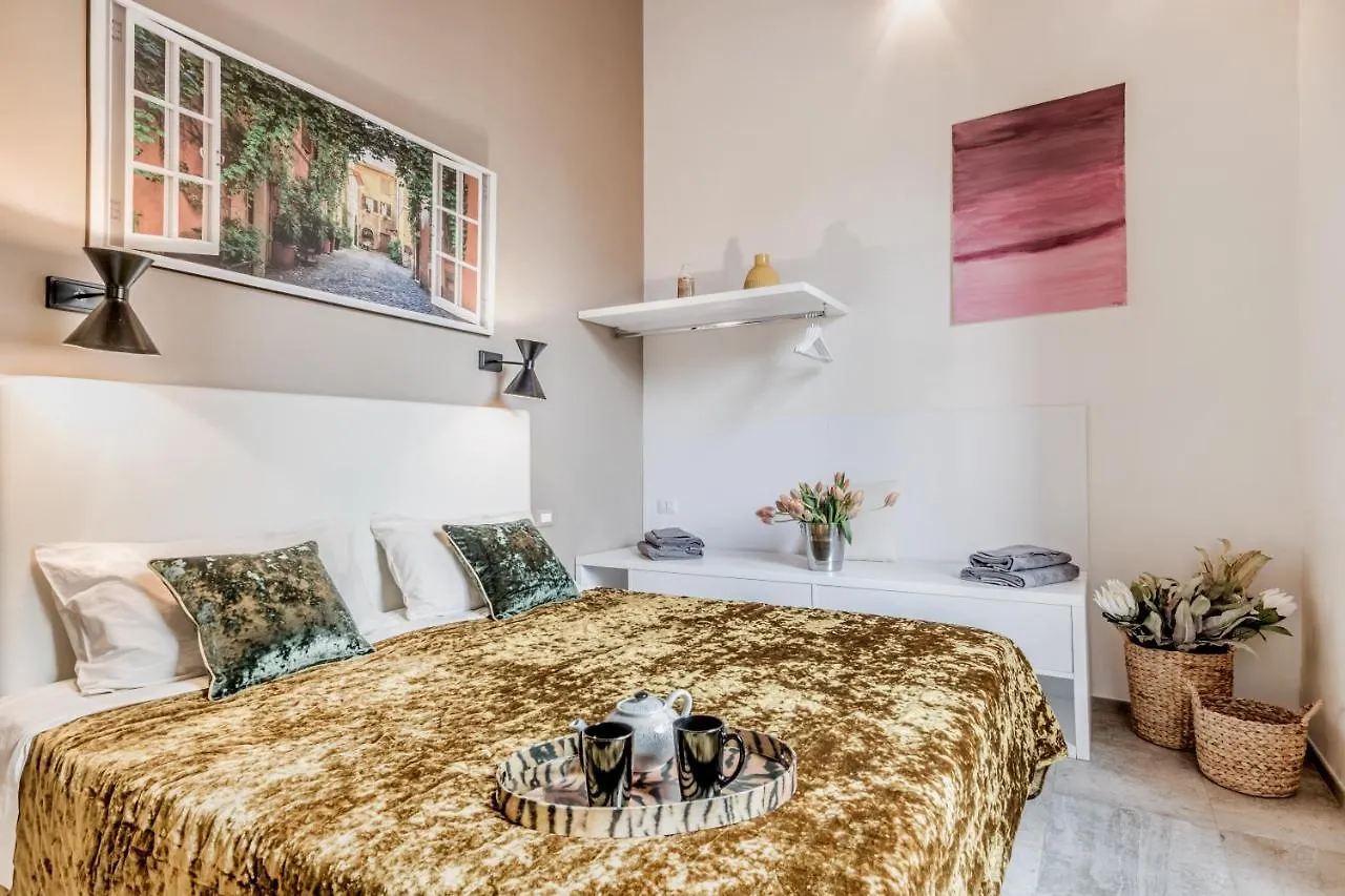 Th Trastevere Luxury-S.Cosimato 2Bd-2Bt Rome Apartment